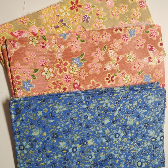 Other - 3pcs Cotton Fabrics